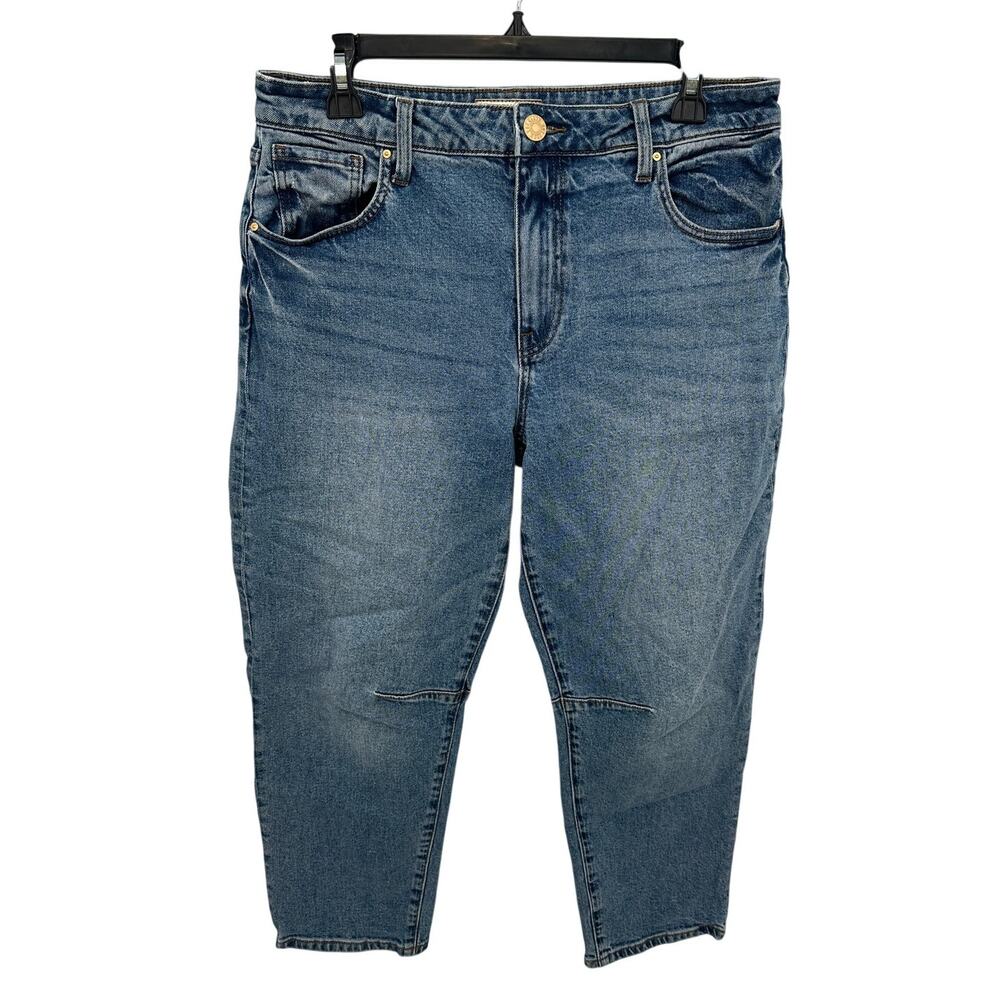 KUT FROM THE KLOTH Ashley High Rise Slouchy Barrel Straight Leg Jean // 6 Petite - Picture 4 of 12
